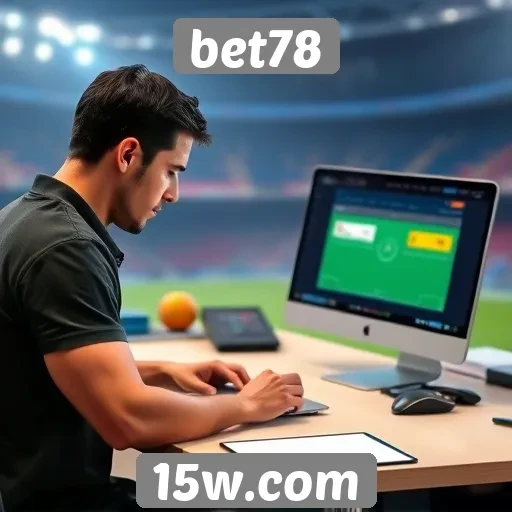 Experiência do usuário no site bet78